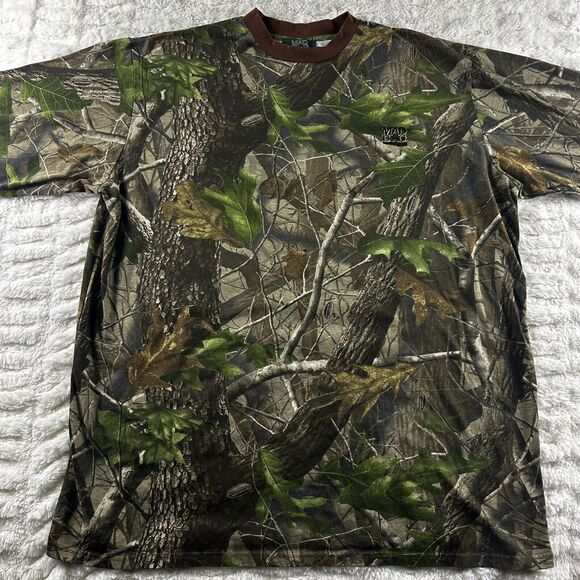 Real tree Camo -Mad Dog Gear- Mens Long Sleeve 3XL - Picture 2 of 8
